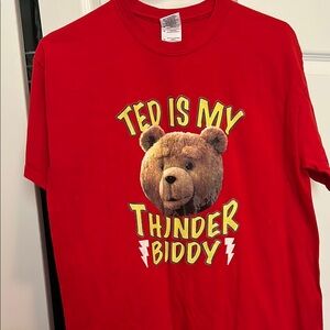 Red Graphic Kids T-Shirt